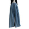 2024 Autumn New Loose-Fit Plus Size Women's Jeans Slimming Wide-Leg Ground-Length Simple Style Casual Ladies Pants