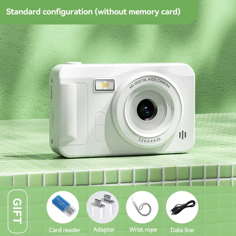40MP 1080P Camera with Lanyard 8X Zoom Anti Shake 4K HD Auto Focus Support 64GB Card Selfie Digital Video Camera For Beginner