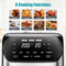 Air Fryer 6.2 QT Large Capacity Oilless Hot Air Fryers Oven 1500W Healthy Cooker with 10 Presets, Digital LCD Touch Screen