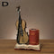 New saxophone resin handicraft pen holder ornaments, Violin storage pen holder,Office and home decoration pen holder， Pen holder