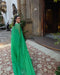 Sansa Strapless A-Line Lace Prom Dress Detachable Shawl  Customized Party Dress Floor-Length Zip Evening Dresses