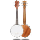 IRIN 4 Strings Banjo Professional Maple Neck Rosewood Fingerboard Banjo with Tuner Strap Cleaning Cloth Bag Picks Accessories