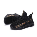 Single Net Children's Running Sneakers Breathable Lightweight Soft Non-slip Leisure Comfortable Walking Boys Girls Casual Shoes