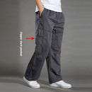 95%Cotton Men's Cargo Pants Summer Work Wear Spring New In Large Size Casual Climbing Joggers Sweatpants Hombre Autumn Trousers