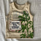 American retro punk aesthetic lace leopard print camisole top sexy slim fit chic hottie crop tops Harajuku Y2K aesthetic Clothes