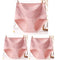 3pcs Cotton Women Panties Lady Plus Size Underwear Lace High Waist Briefs Breathable Solid Color Female Lingerie