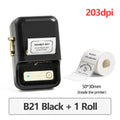 Niimbot B21 Pro 300dpi High Definition Portable Mini Thermal Printer Bluetooth Self-adhesive Label Photo Printer Sticker Maker