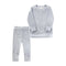1-7Y Kids Baby Girls Fashion Velvet Outfits Toddler Pullover Top + Leggings Pants Clothes Winter 2Pcs Children Tracksuit Sets