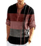 Men's First POLO Shirt Striped Color Contrast Design Light Comfortable Breathable Fashion Long Sleeve Spring And Autumn Style