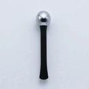 Face Lift Eye Massager Natural Jade Stone Steel Ball Beauty Tools Eye Cream Divided Scoop Massage Roller Silicone Makeup Stick
