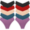 WHPC 10PCS/Set Women's Panties Seamless Fashion V-Cut Underwear Sexy Lingerie Comfort Sports Briefs Breathable Female Underpants