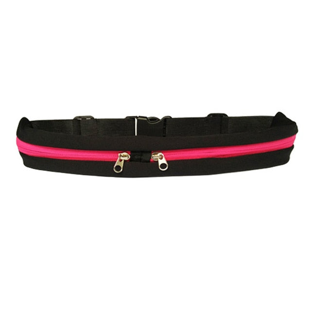Sports Bag Waterproof Adjustable Anti-theft Pack Sport Belt Bag Running Waist Pocket Bag Outdoor Jogging Cycling Running Bag