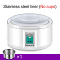 Yogurt Makers Machines With Jars Glasses Cups Fermenter Electric Kitchen Appliances And Household Accessories Natto Maker 1.5L
