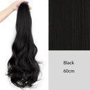 Water ripple grab clip wig ponytail