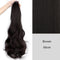 Water ripple grab clip wig ponytail