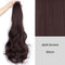 Water ripple grab clip wig ponytail