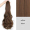 Water ripple grab clip wig ponytail