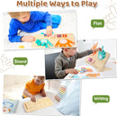 Double-Sided Finger Tracing Board | Montessori Number Blocks | Early Childhood Education Toys