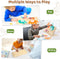 Double-Sided Finger Tracing Board | Montessori Number Blocks | Early Childhood Education Toys